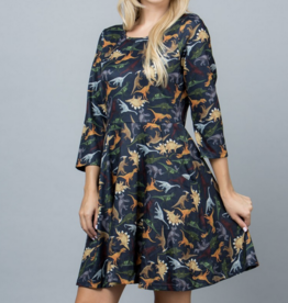 LA Soul "Dino-Mite" Sweater Dress