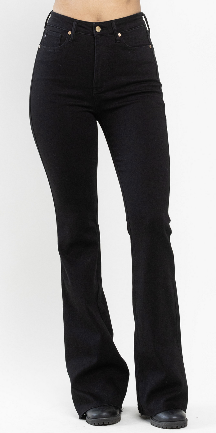 Judy Blue HighWaist Tummy Control Cut Hem Jeans