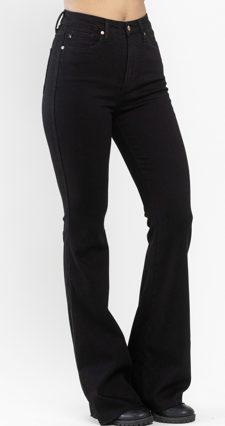 Judy Blue HighWaist Tummy Control Cut Hem Jeans