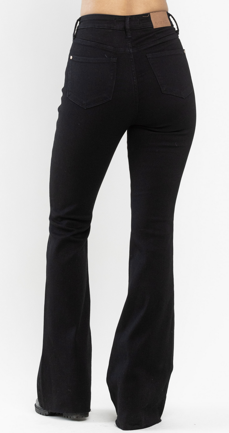 Judy Blue HighWaist Tummy Control Cut Hem Jeans