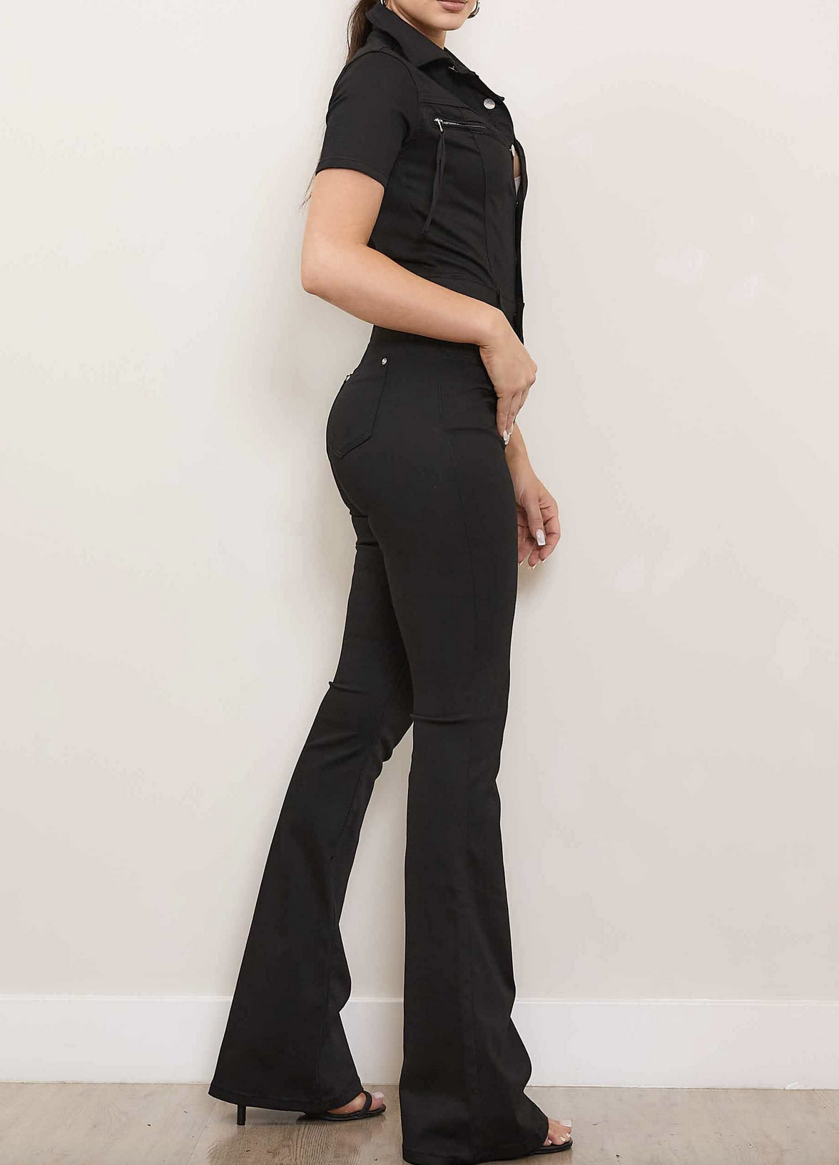 Vibrant "Mechanic Ash"  Bootcut Jumpsuit