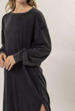 HyFve "Cozy, Cool, Chic" Sweatshirt Midi Dress