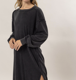 HyFve "Cozy, Cool, Chic" Sweatshirt Midi Dress