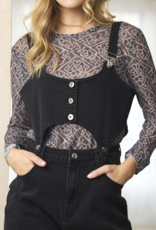 Davi&Dani "Work Ethic" Denim Overall Jumpsuit