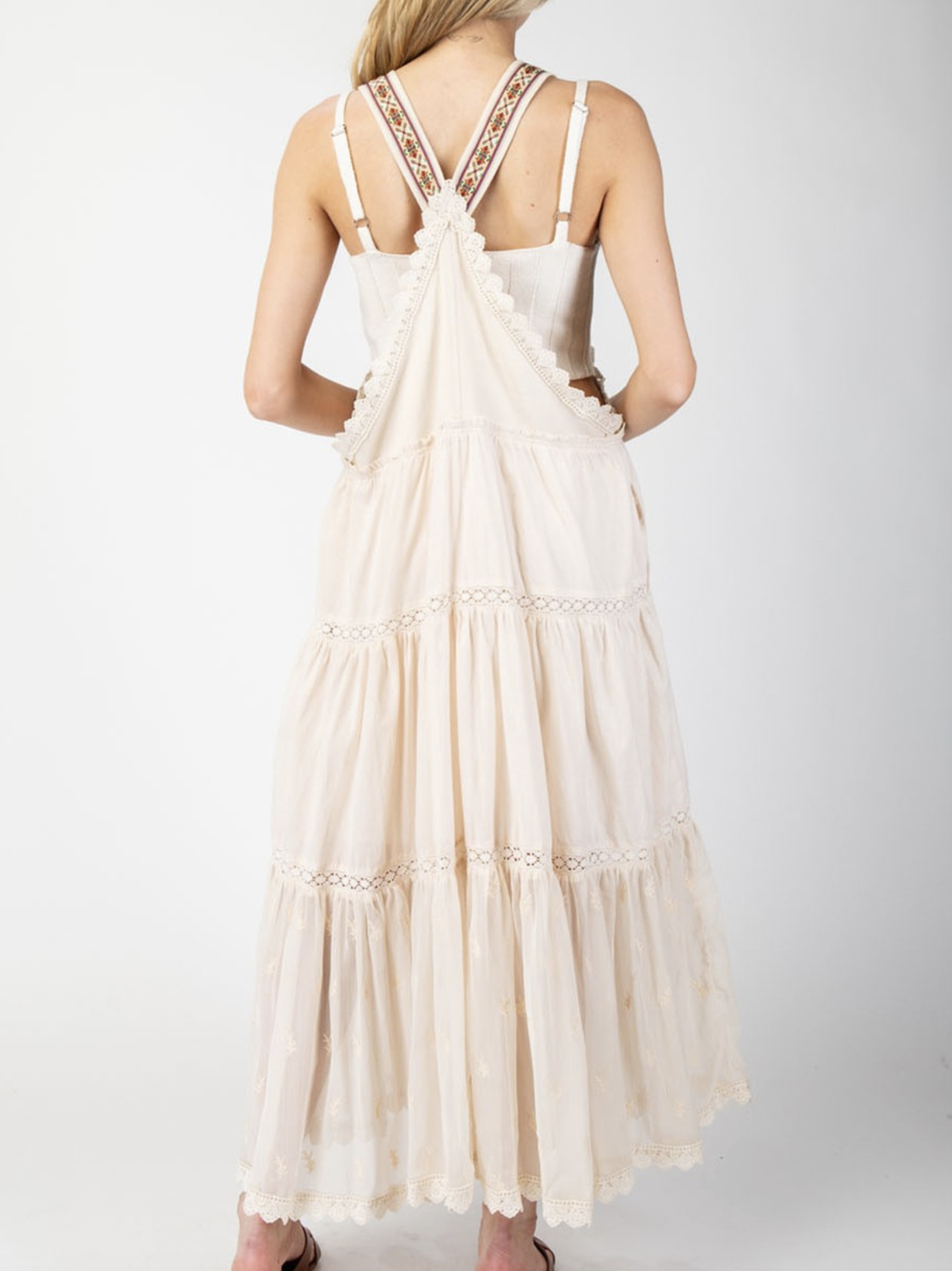 eesome "Amazing Lace" Overall Maxi Dress (Multiple Colors)