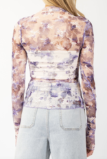 eesome "Lilac Dreams" Sheer Top