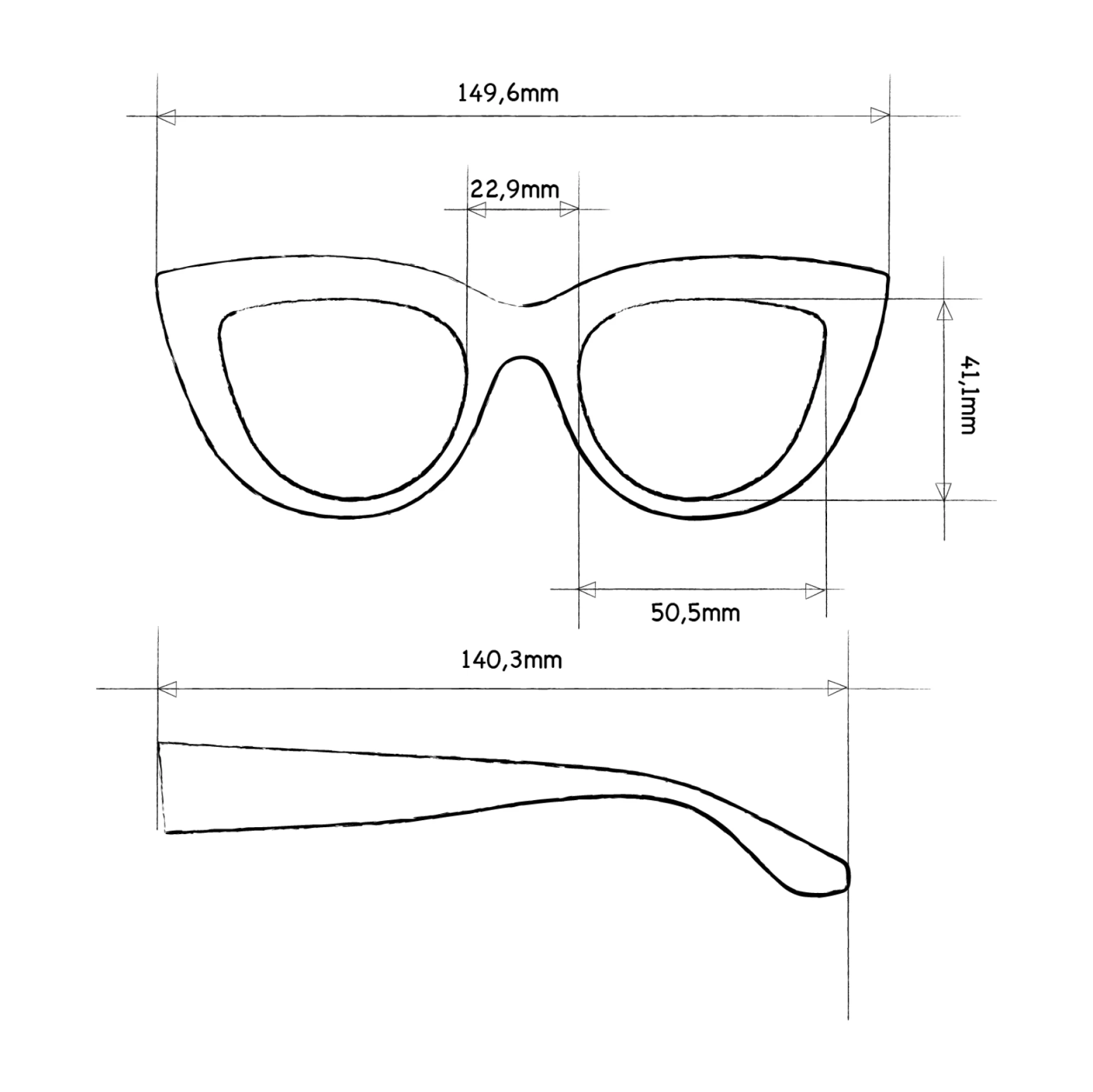 OKKIA OKKIA Claudia Sunglasses