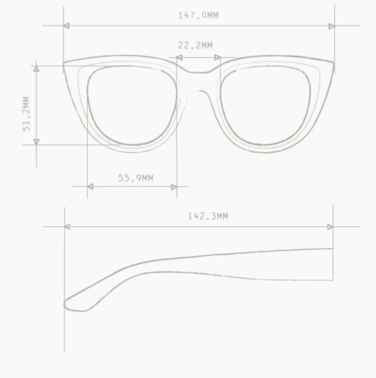 OKKIA OKKIA Silvia Sunglasses