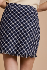 Gilli "Plaid Girls Club" Mini Skirt
