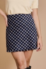 Gilli "Plaid Girls Club" Mini Skirt