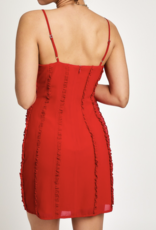 Le Lis "REDRUM" Mini Dress