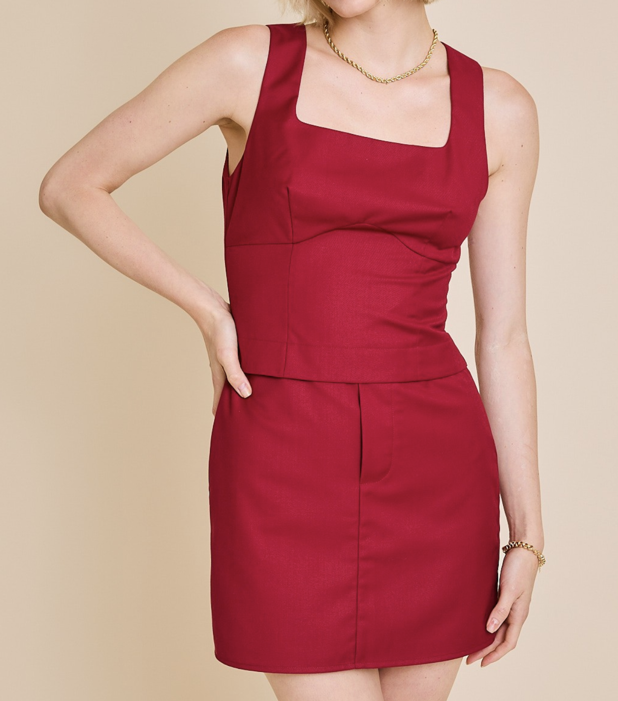 Le Lis "Like Fine Wine" Mini Dress