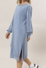 HyFve "Cozy, Cool, Chic" Sweatshirt Midi Dress