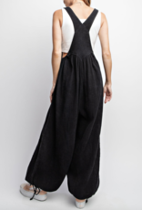 Easel "Behaving Baggy" Mineral Wash Jumpsuit