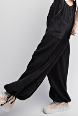 Easel "Behaving Baggy" Mineral Wash Jumpsuit