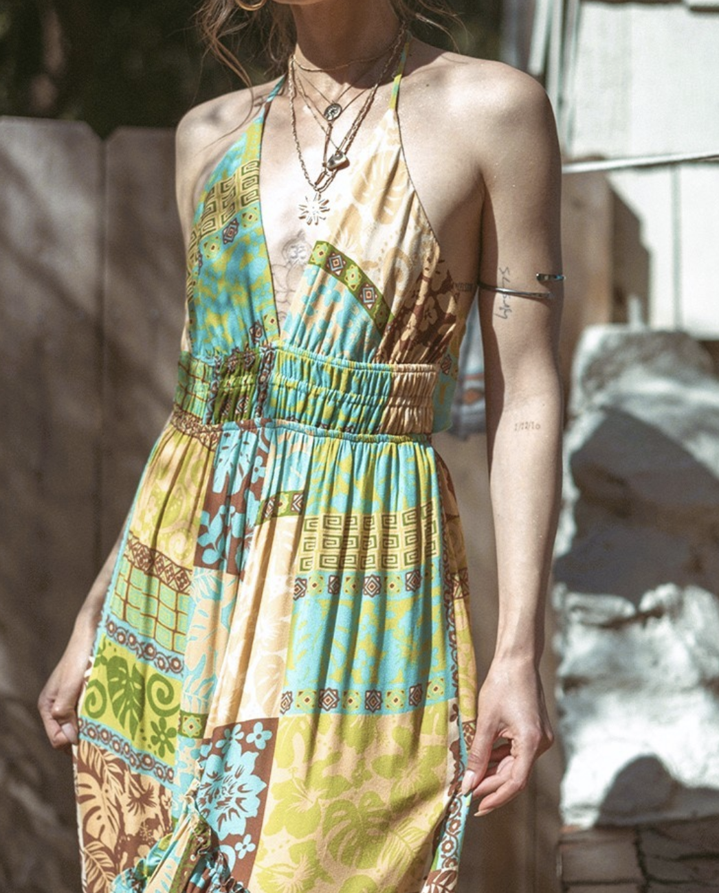 Illa Illa "Beach House" Maxi Dress