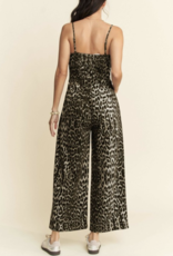 Davi&Dani "Fashion Animal" Wide Leg Jumpsuit