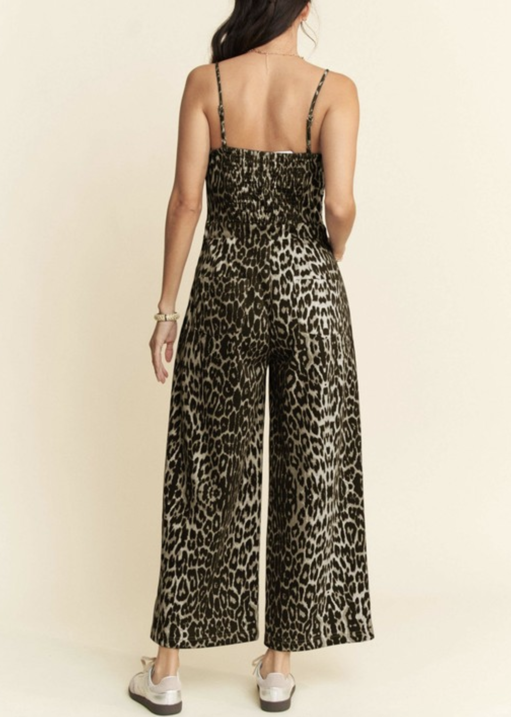 Davi&Dani "Fashion Animal" Wide Leg Jumpsuit