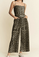 Davi&Dani "Fashion Animal" Wide Leg Jumpsuit