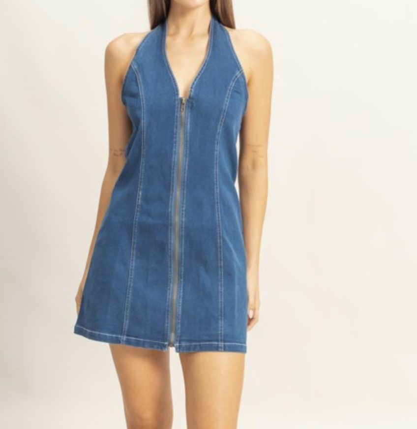 HyFve "Denim Reality" Mini Dress