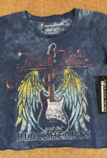 Prince Peter Joan Jett Wings Boyfriend Crop Tee