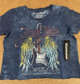 Prince Peter Joan Jett Wings Boyfriend Crop Tee