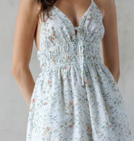 Storia "Garden Variety" Smocked Romper