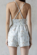 Storia "Garden Variety" Smocked Romper