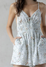 Storia "Garden Variety" Smocked Romper