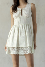 Storia "Lace the Day" Floral Mini Dress