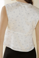 Storia "E-Z V-Z" Floral Top
