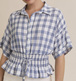 Gilli "Picnic Perfect" Smocked Shirt
