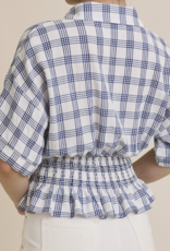 Gilli "Picnic Perfect" Smocked Shirt