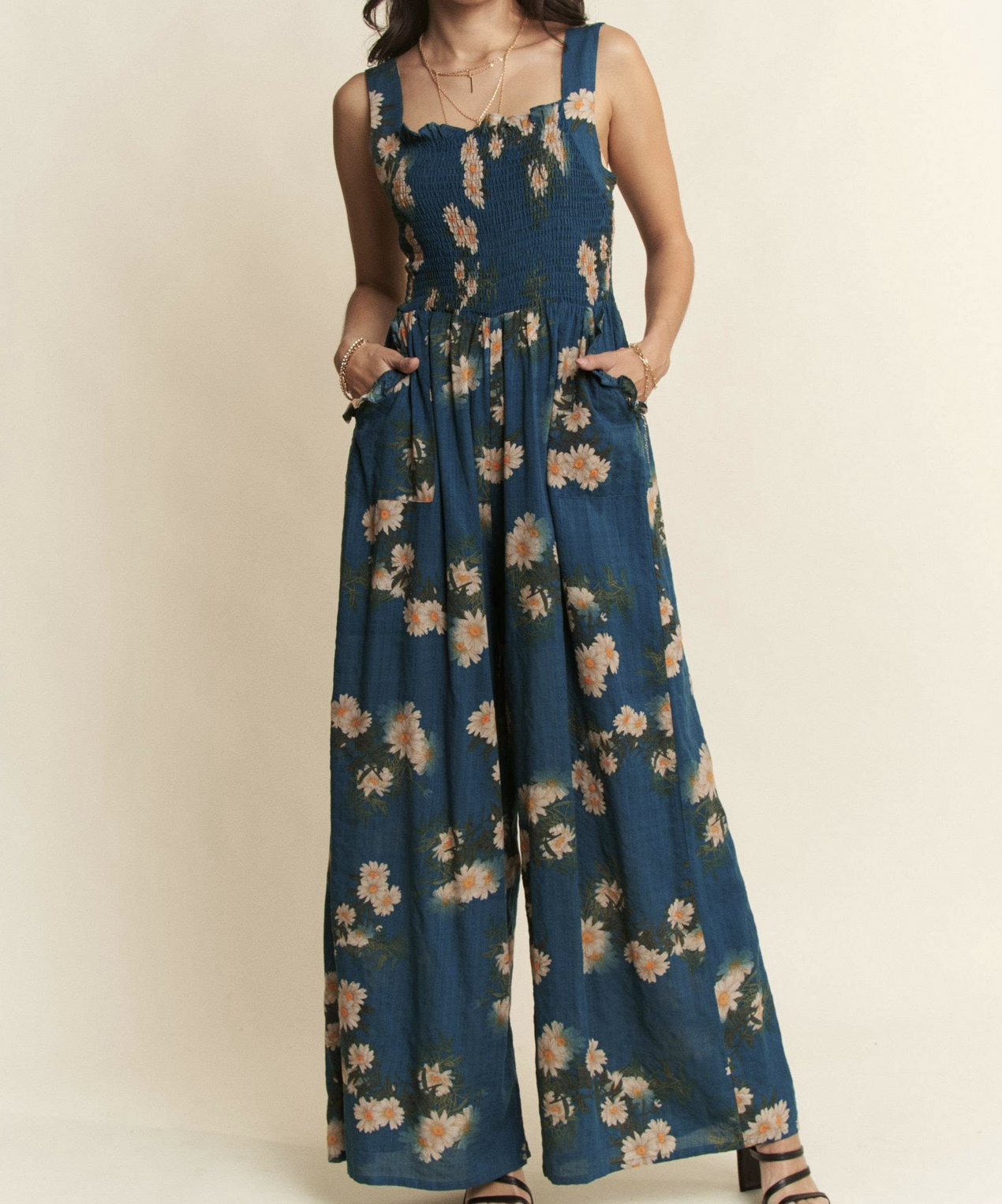 Davi&Dani "Fresh as a Daisy" Jumpsuit