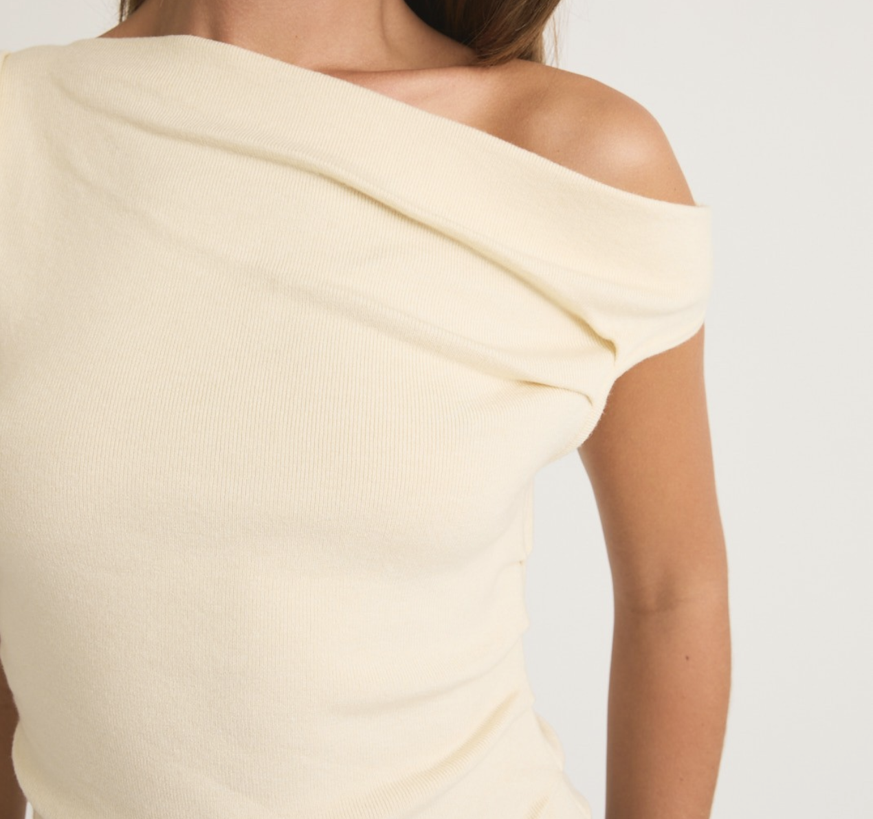 Le Lis "The Cold Shoulder" Sweater Top
