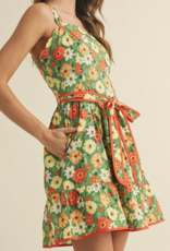 &Merci "Sunshine Riot" Mini Dress