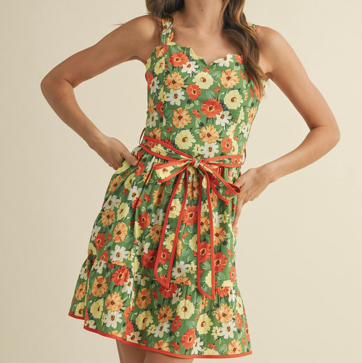 &Merci "Sunshine Riot" Mini Dress