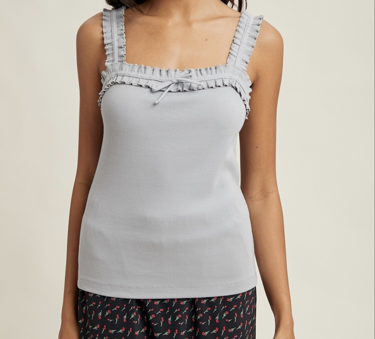 Wishlist "A Ruffle in Time" Cami Top