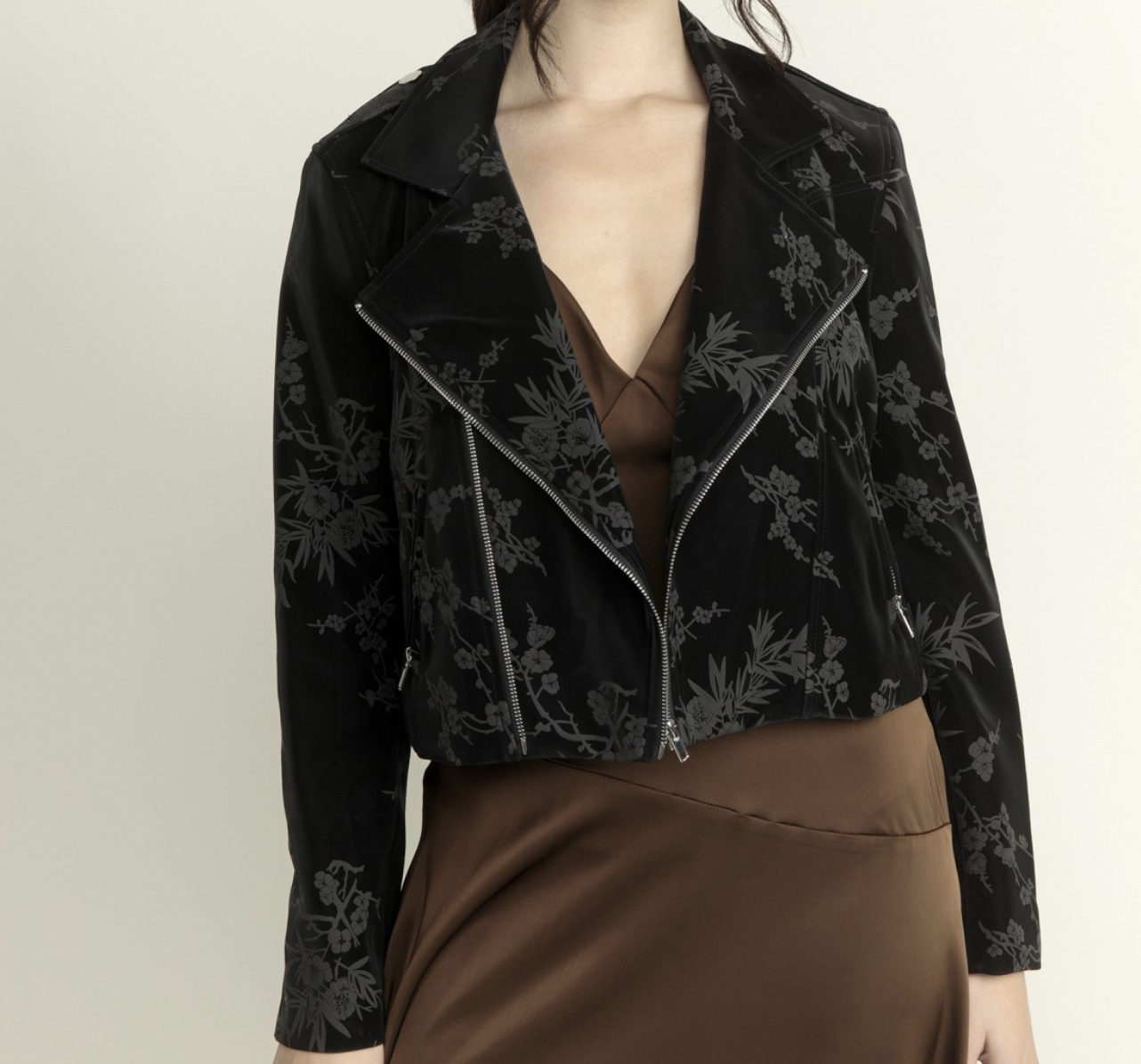 Storia "Blooming in the Dark" Moto Jacket