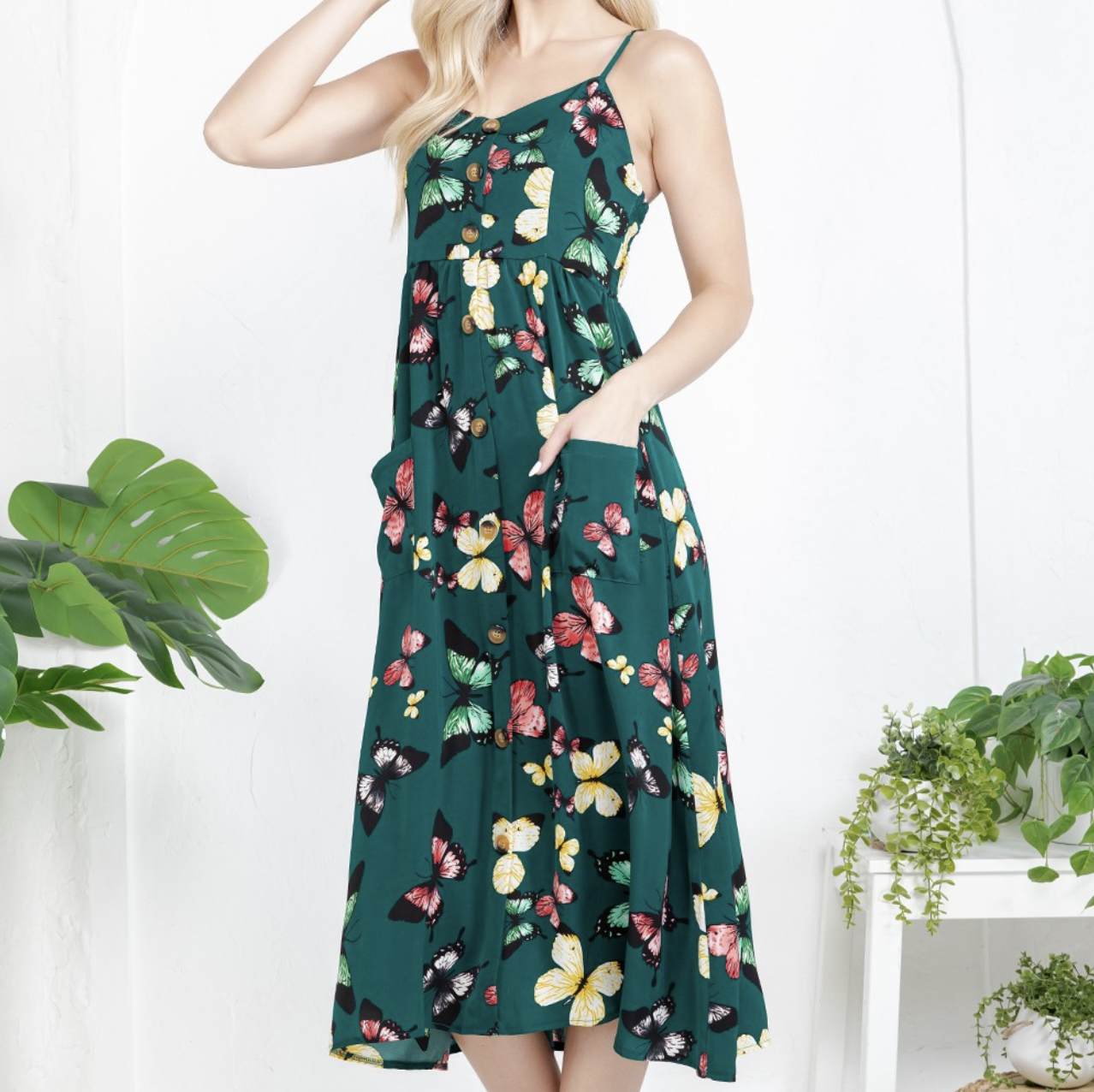 LA Soul "Winging It" Maxi Dress