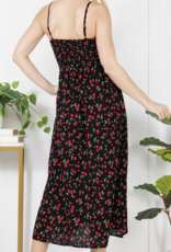 LA Soul "Cherries Jubilee" Midi Dress