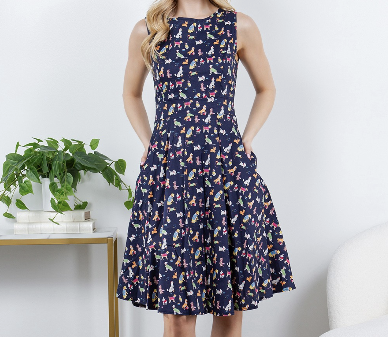 LA Soul "Dog Days" Sweater Dress