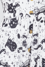 LA Soul "Black Cat Magic" Maxi Dress