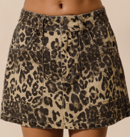 So Me "Spot On" Mini Skirt