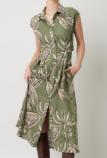 Illa Illa "Leaf Them Wanting More" Midi Dress