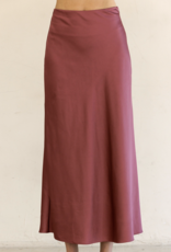Storia "Yes Today, Satin" Maxi Skirt