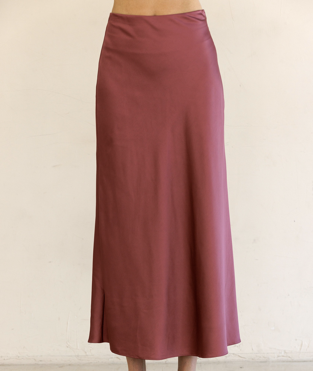 Storia "Yes Today, Satin" Maxi Skirt