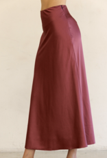 Storia "Yes Today, Satin" Maxi Skirt