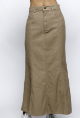Storia "Back to Beige-ic" Maxi Skirt
