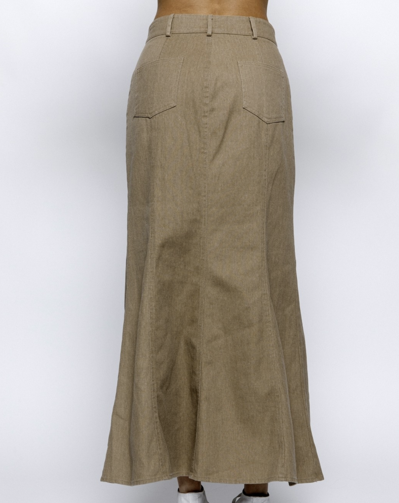 Storia "Back to Beige-ic" Maxi Skirt